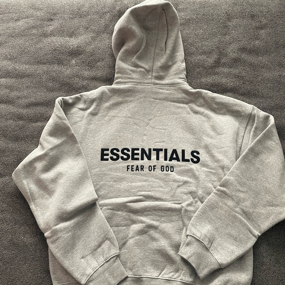 Fear of God Essentials Gray Hoodie - Picture 3 of 3